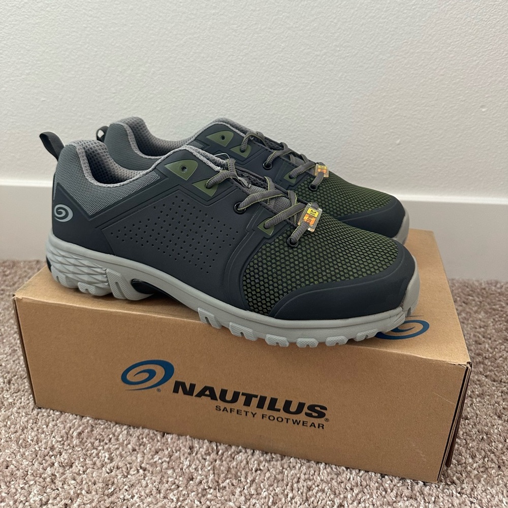 Nautilus N1311 - Men's - Zephyr ESD Alloy Toe - Grey/Green